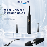 Electric Tooth Cleaner 3 replaceable cleaning heads