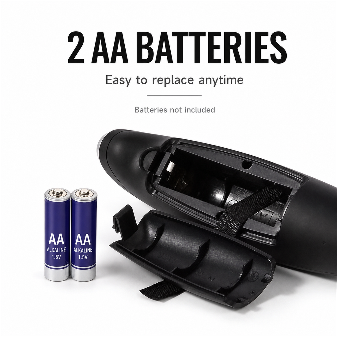Electric Milk Frother AA batteries