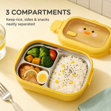 Duck Lunch Box 3 compartments