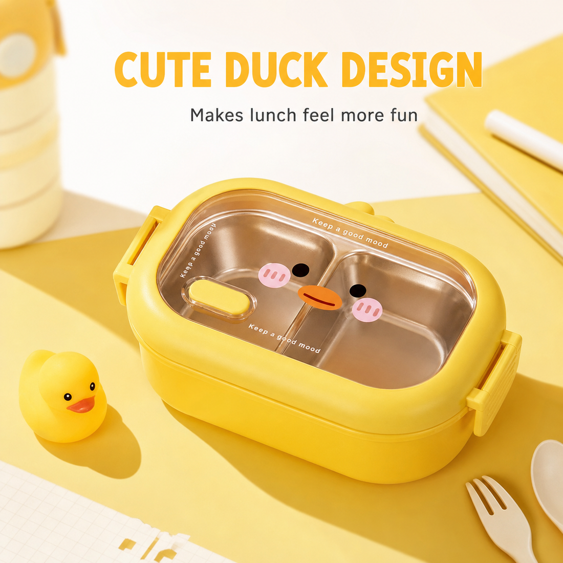 Duck Lunch Box cute duck design