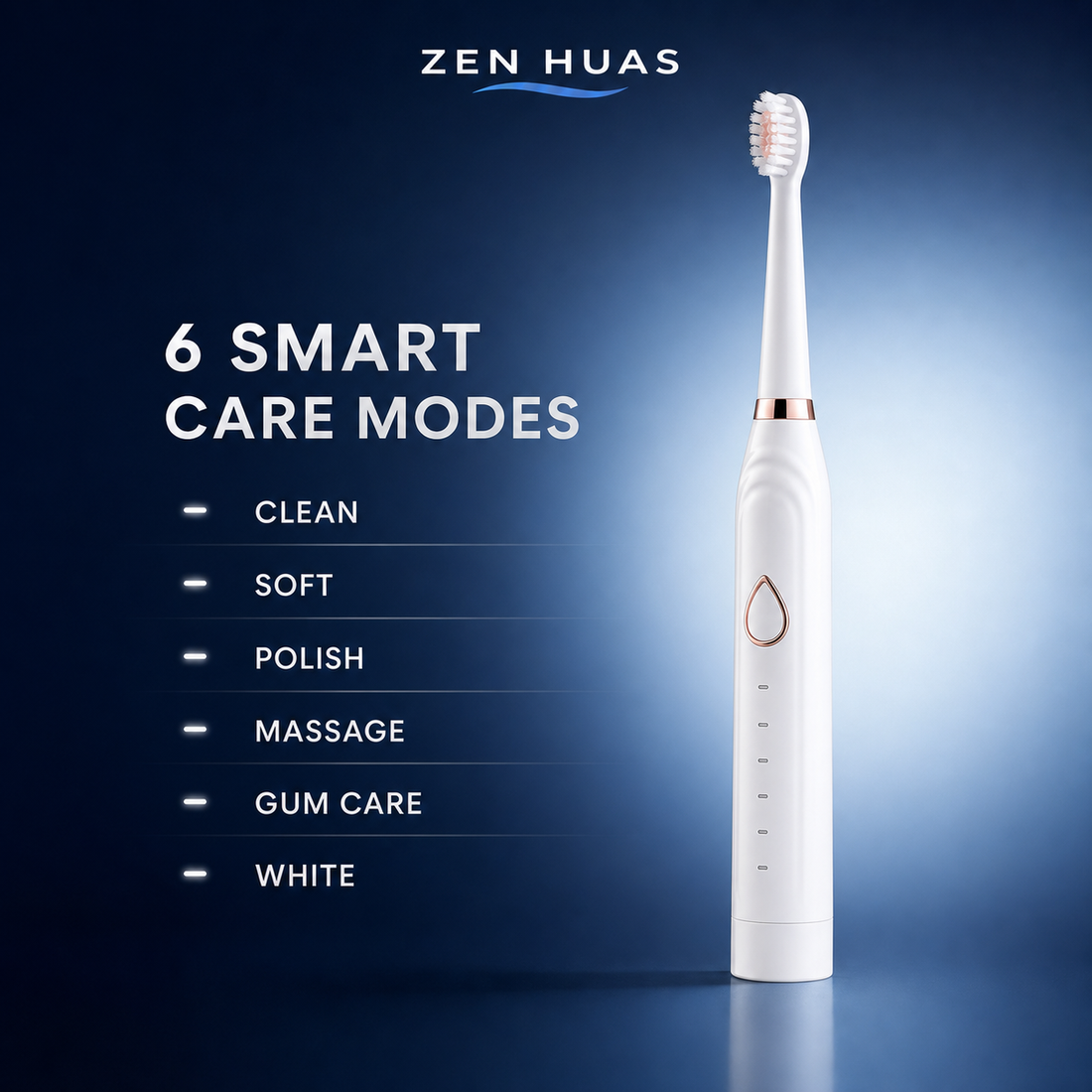 Sonic Electric Toothbrush 6 smart care modes