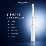 Sonic Electric Toothbrush 6 smart care modes