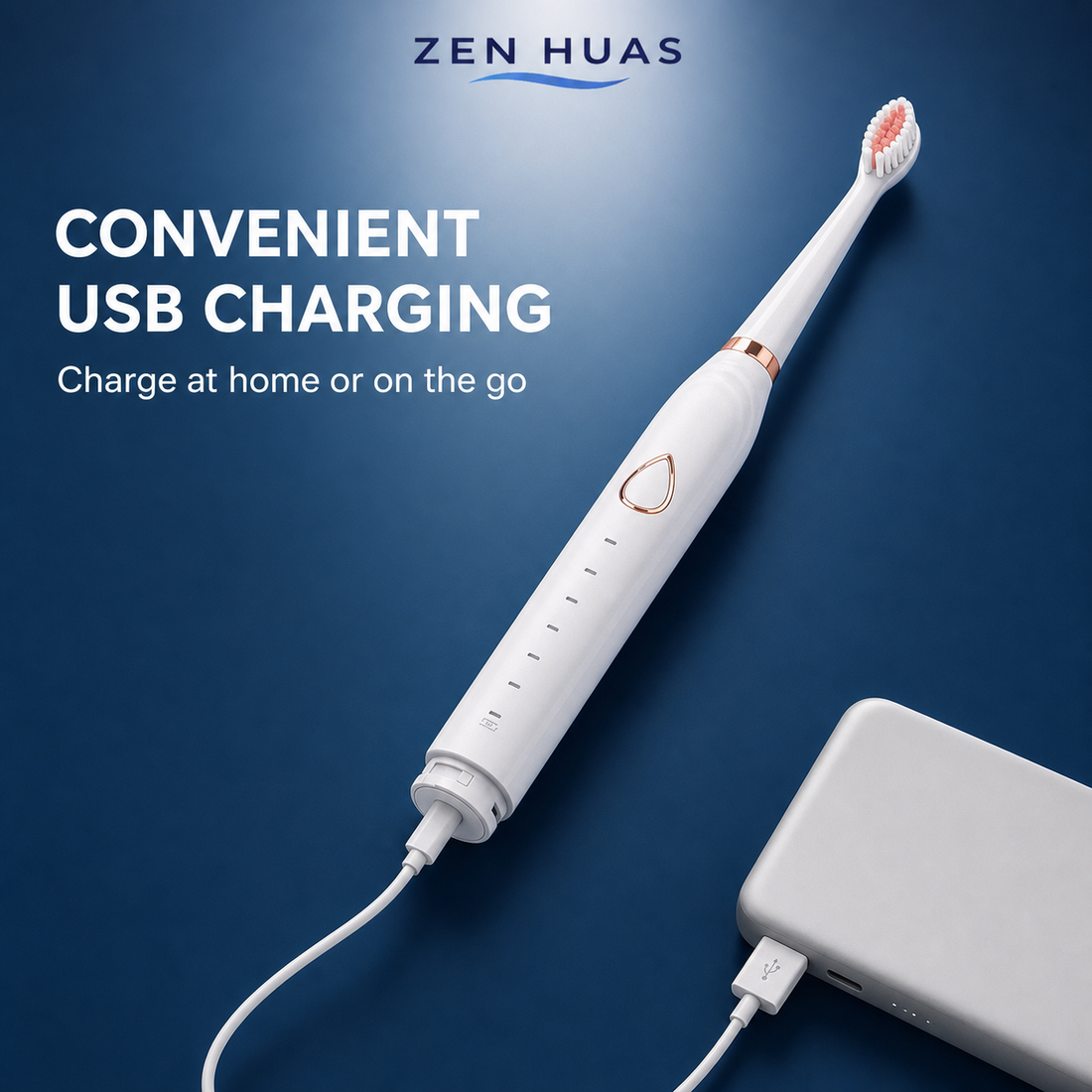 Sonic Electric Toothbrush USB charging