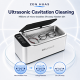 500ml Ultrasonic Cleaner Machine 46000Hz with 304 Stainless Steel Tank, Touch Control and 4 Timers for Home Use - product detail 2
