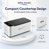 500ml Ultrasonic Cleaner Machine 46000Hz with 304 Stainless Steel Tank, Touch Control and 4 Timers for Home Use - product detail 7