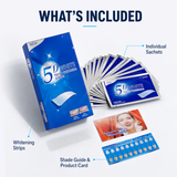 5D Teeth Whitening Strips whats included