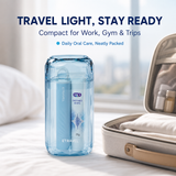 Travel ready oral care set for work gym and trips