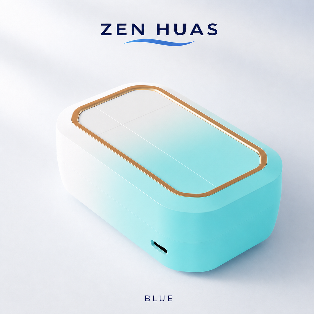 Ultrasonic Contact Lens Cleaner in Blue