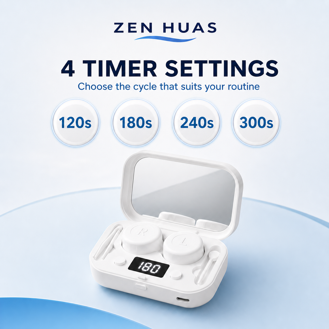 Four timer settings