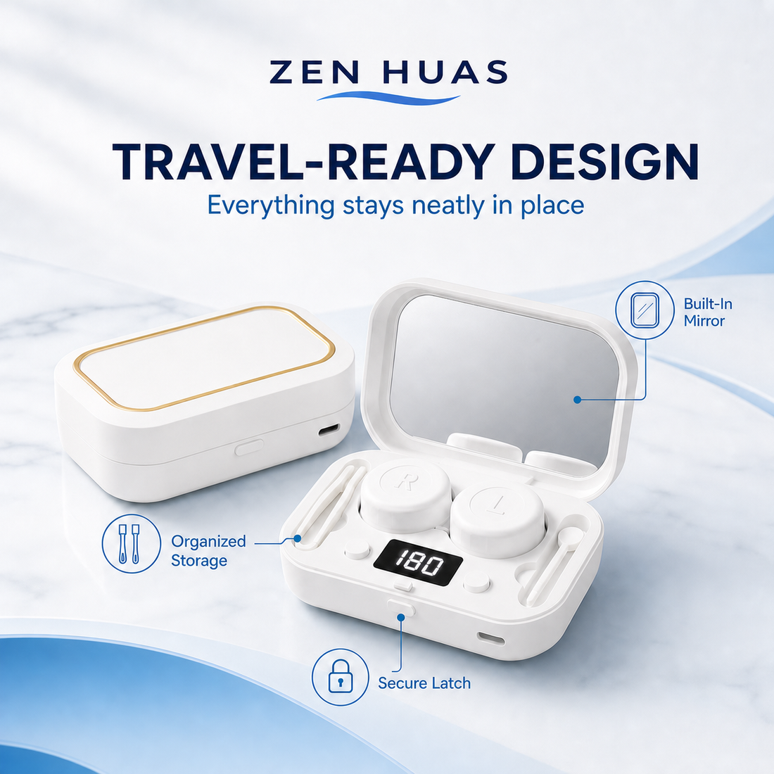 Compact travel-ready design