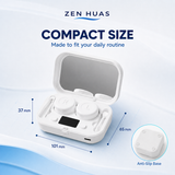 Compact size and anti-slip base