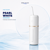Portable water flosser Pearl White