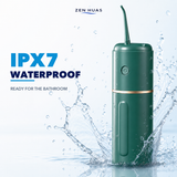 Portable water flosser water resistant design