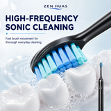 X-3 Plus sonic cleaning