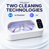 Ultrasonic UV cleaner two cleaning functions