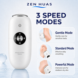 Electric Foot Callus Remover 3-Speed Rechargeable Foot File with Pressure Sensor and Dual Grinding Heads - product detail 1