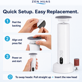 Electric Foot Rasp Foot File with 6 Speeds, Dual Heads, 20 Sanding Discs and Type-C Rechargeable Charging - product detail 7