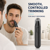 Electric Nose Hair Trimmer with 360 Rotary Head, Washable Detachable Head and Compact Travel Cap for Men Women - product detail 3