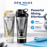 Electric Protein Shaker Bottle 700ml 7000RPM Automatic Self Stirring Mixer Cup Detachable Base for Gym - product detail 1