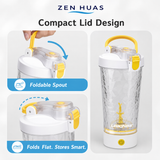 Electric Protein Shaker Bottle 700ml 7000RPM Automatic Self Stirring Mixer Cup Detachable Base for Gym - product detail 2