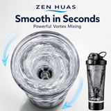 Electric Protein Shaker Bottle 700ml 7000RPM Automatic Self Stirring Mixer Cup Detachable Base for Gym - product detail 4