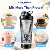Electric Protein Shaker Bottle 700ml 7000RPM Automatic Self Stirring Mixer Cup Detachable Base for Gym - product detail 5