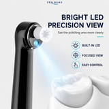 Electric Tooth Polisher Rechargeable Oral Care Tool with 5 Heads, 5 Modes, LED Light and IPX6 Resistance - product detail 5