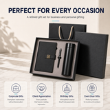 Executive Corporate Gift Set Notebook Pen 500ml Thermal Tumbler Gift Box Business Office Door Gift - product detail 6
