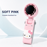 FAN1011 foldable handheld fan in Soft Pink