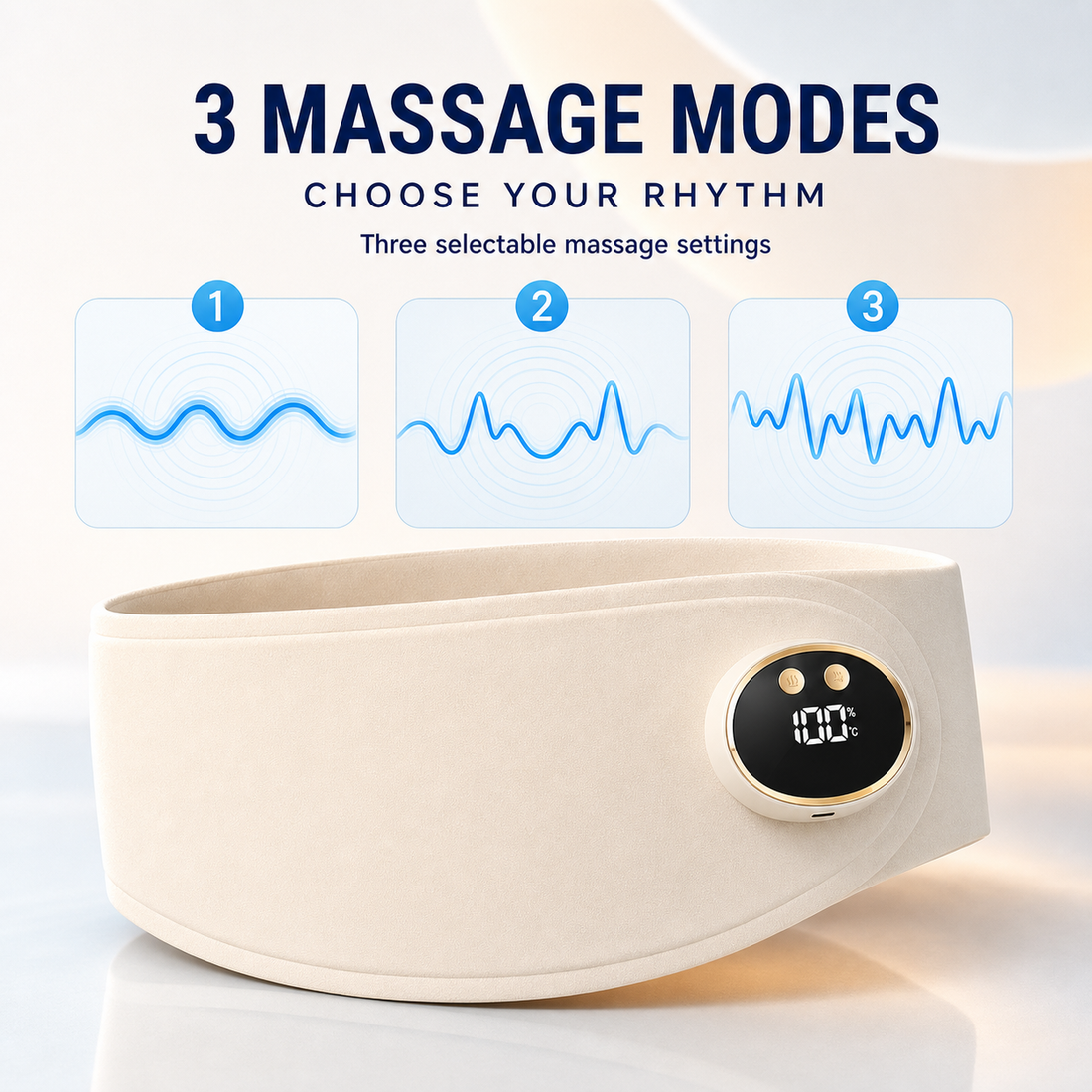 Three massage modes