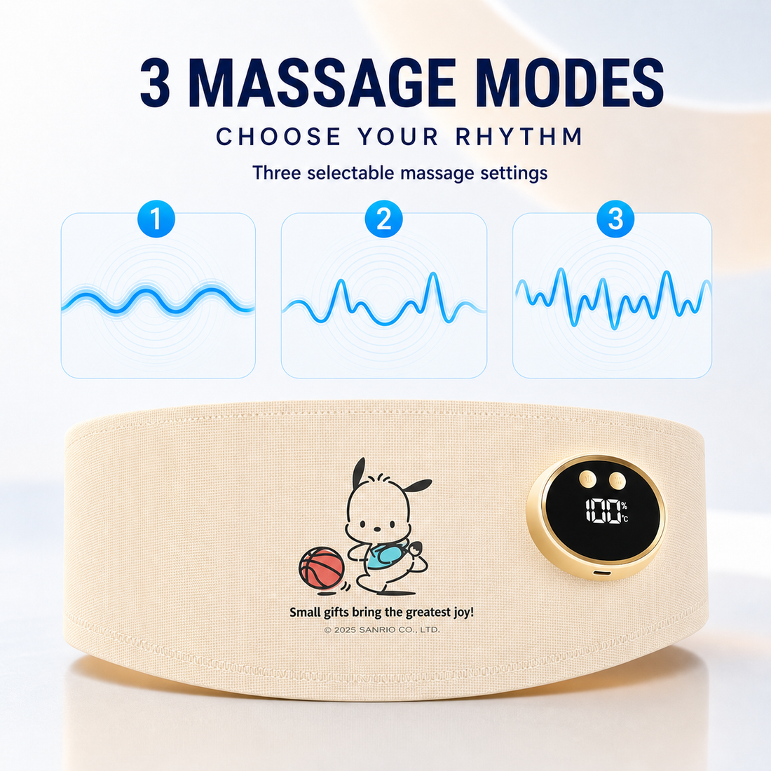 Three massage modes