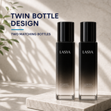 Two matching bottle style skincare items
