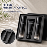 Fitted black presentation gift box