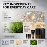 LASYA Men's Daily Care Set Cleanser Toner Emulsion Cream 4 Step Facial Care Gift Set - product detail 6