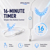LED Teeth Whitening Kit 16 Blue Light Mouth Tray 4 Whitening Pens 16 Min Timer 4 Adapter Options - product detail 3