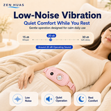 Menstrual Heating Belt Period Comfort Warm Waist Pad 3 Heat Levels Gentle Vibration Lightweight Wear - product detail 6