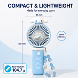 Mini fan compact lightweight design