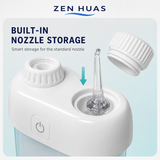 Mini Portable Water Flosser 80ml Oral Irrigator, 3 Pressure Modes, IPX7 Waterproof and Magnetic Charging - product detail 4