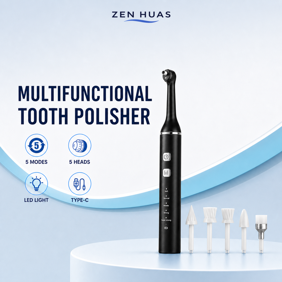 Electric Tooth Polisher Black
