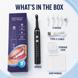 Electric tooth polisher package contents