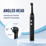 Electric tooth polisher angled head