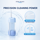 Portable Water Flosser 200ml USB-C Rechargeable Oral Irrigator with 3 Modes and 4 Cleaning Nozzles for Travel - product detail 5
