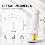 Premium 3 in 1 Gift Set UPF50+ Umbrella 380ml Thermal Cup Face Towel Marble Gift Box Corporate Door Gift - product detail 2