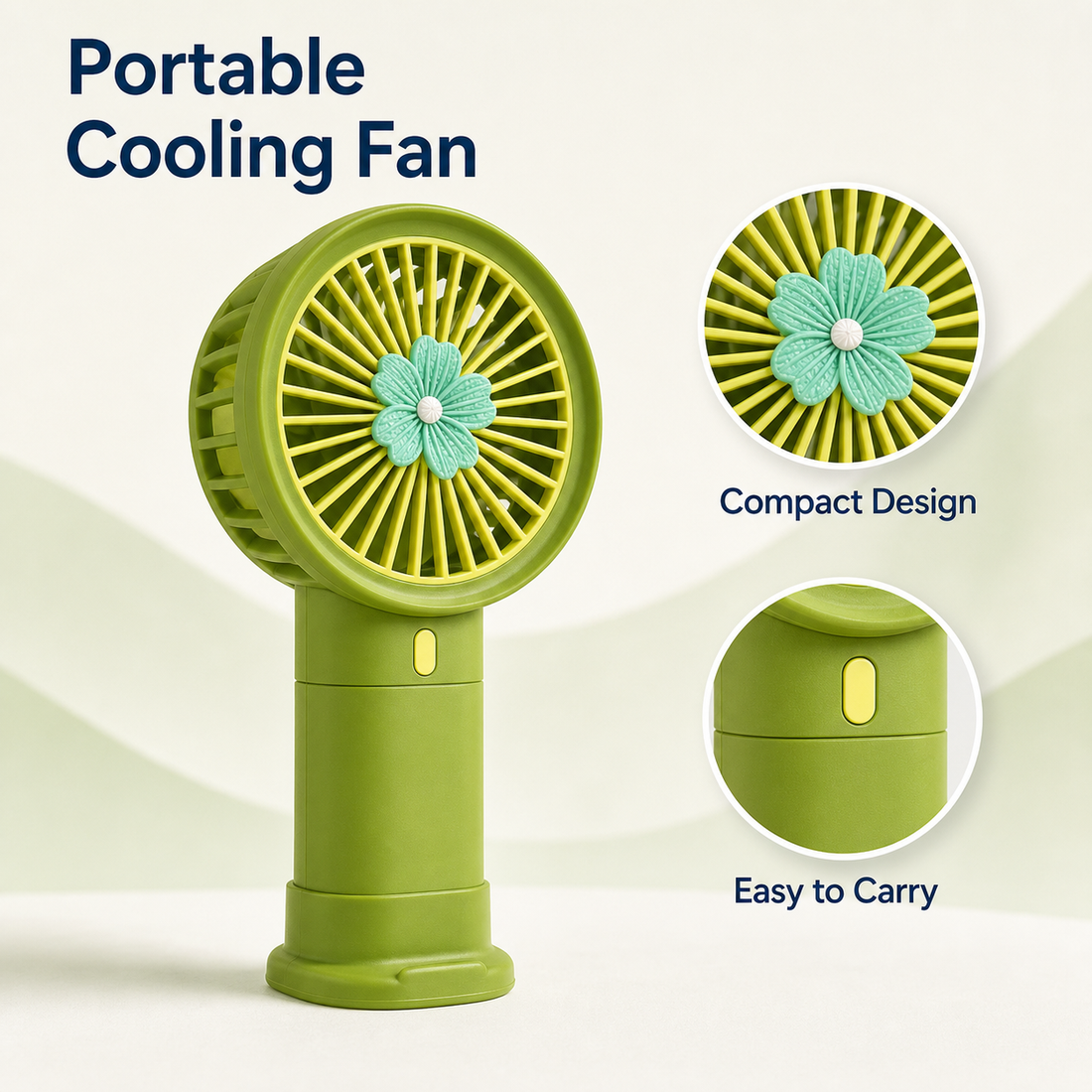 Premium 3-in-1 Gift Set with Portable Fan, 320ml Glass Cup, Cotton Towel and Box for Birthday Thank You - product detail 3
