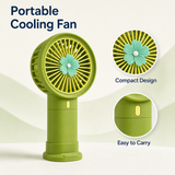 Premium 3-in-1 Gift Set with Portable Fan, 320ml Glass Cup, Cotton Towel and Box for Birthday Thank You - product detail 3