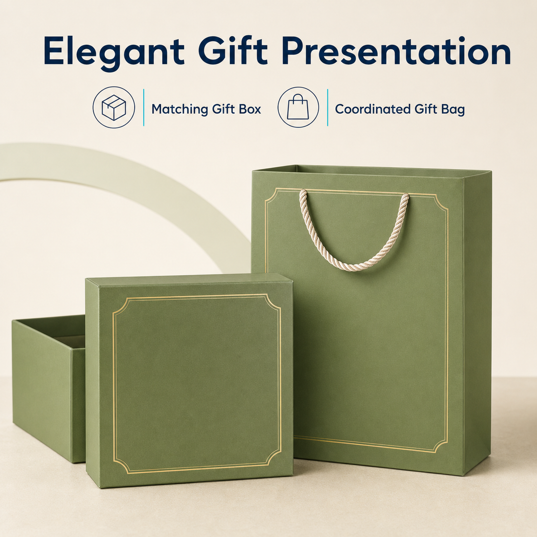 Premium 3-in-1 Gift Set with Portable Fan, 320ml Glass Cup, Cotton Towel and Box for Birthday Thank You - product detail 6