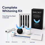 Rechargeable Teeth Whitening Kit 16 LED Blue Light Mouth Tray 4 Whitening Pens USB Wireless Shade Guide - product detail 1