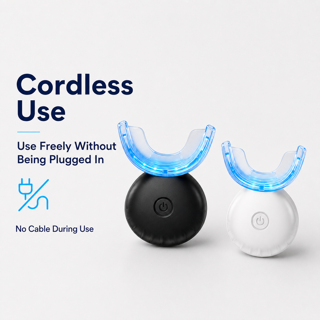 Rechargeable Teeth Whitening Kit 16 LED Blue Light Mouth Tray 4 Whitening Pens USB Wireless Shade Guide - product detail 4