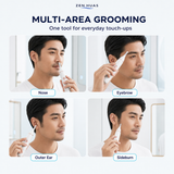 SOOCAS nose trimmer grooming areas