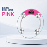 Digital body scale Pink